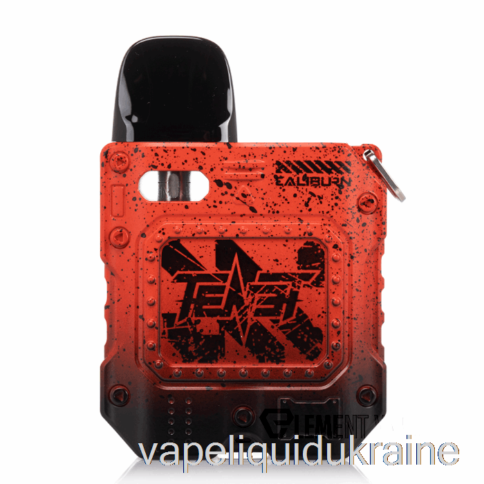 Vape Liquid Ukraine Uwell Caliburn TENET KOKO 18W Pod System Red and Black